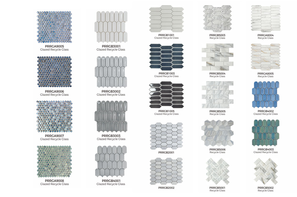 Recycle Glass Mosaic